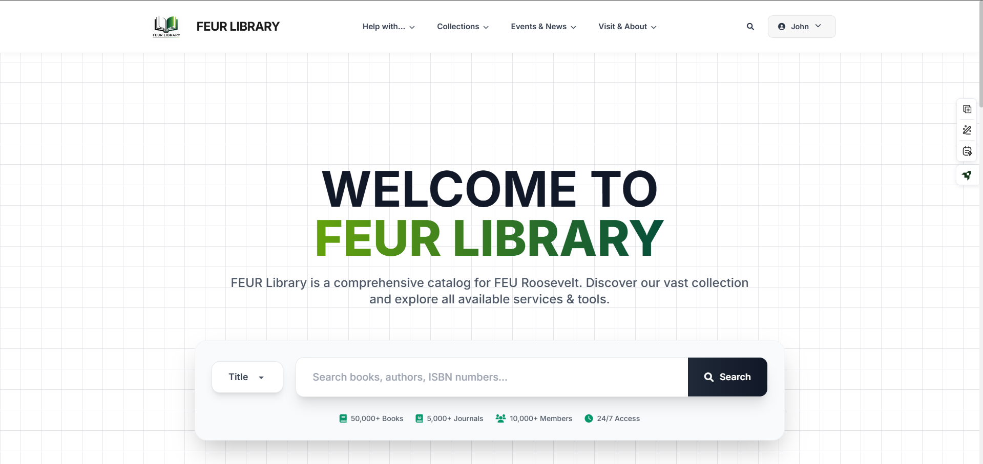 FEU Roosevelt Library Management System is Finally